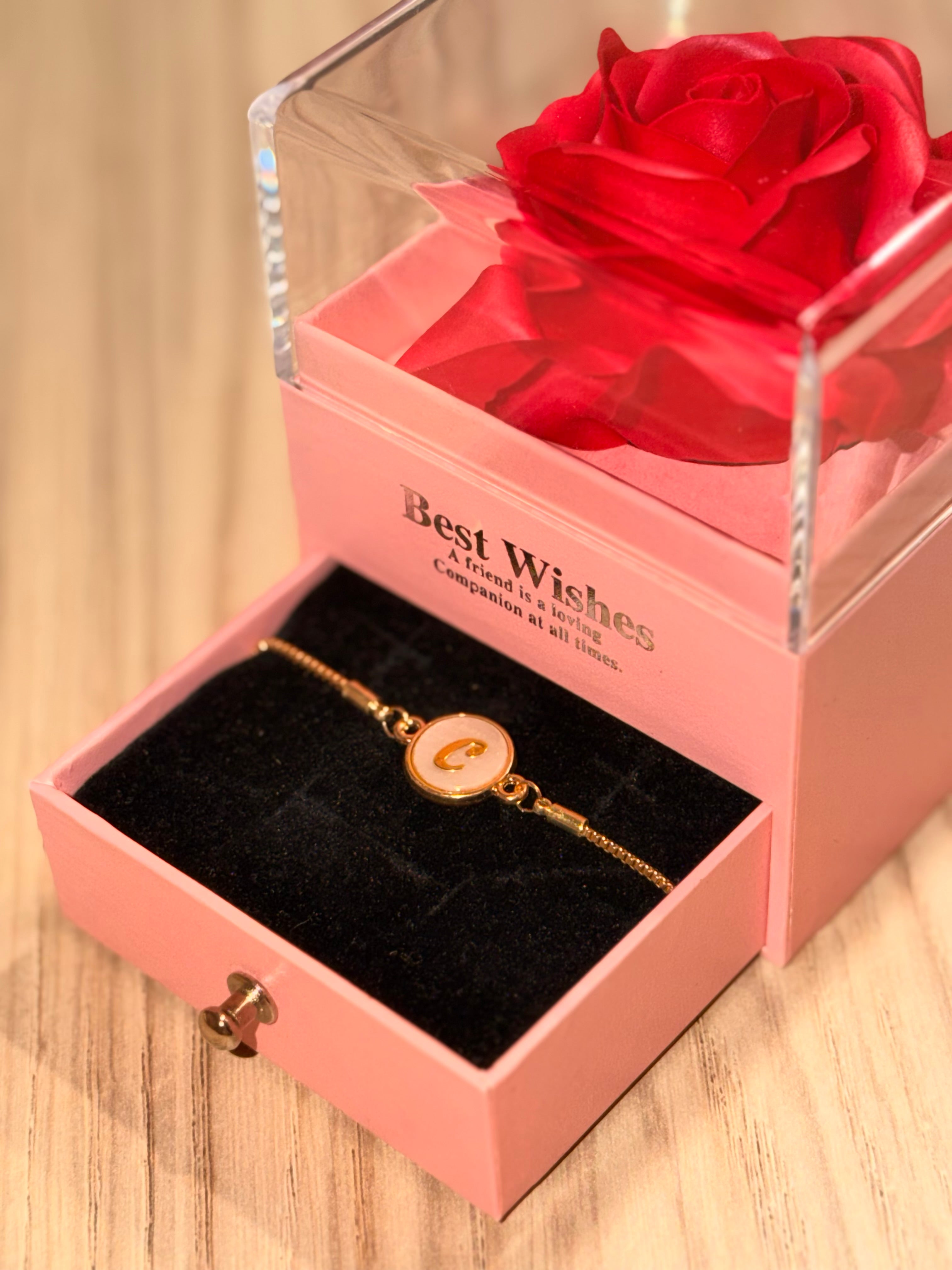 Love Box Brățară cu Inițială