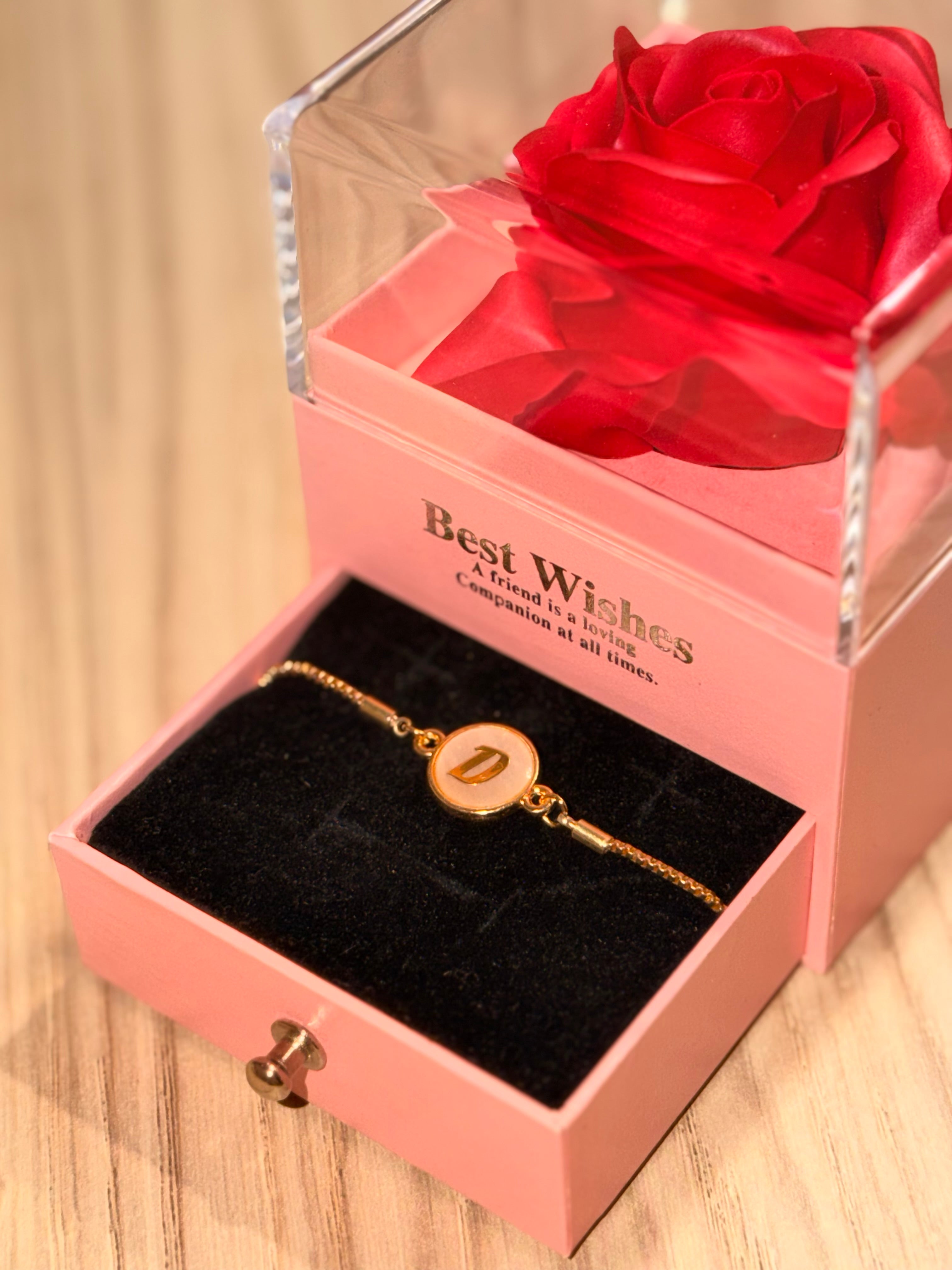 Love Box Brățară cu Inițială