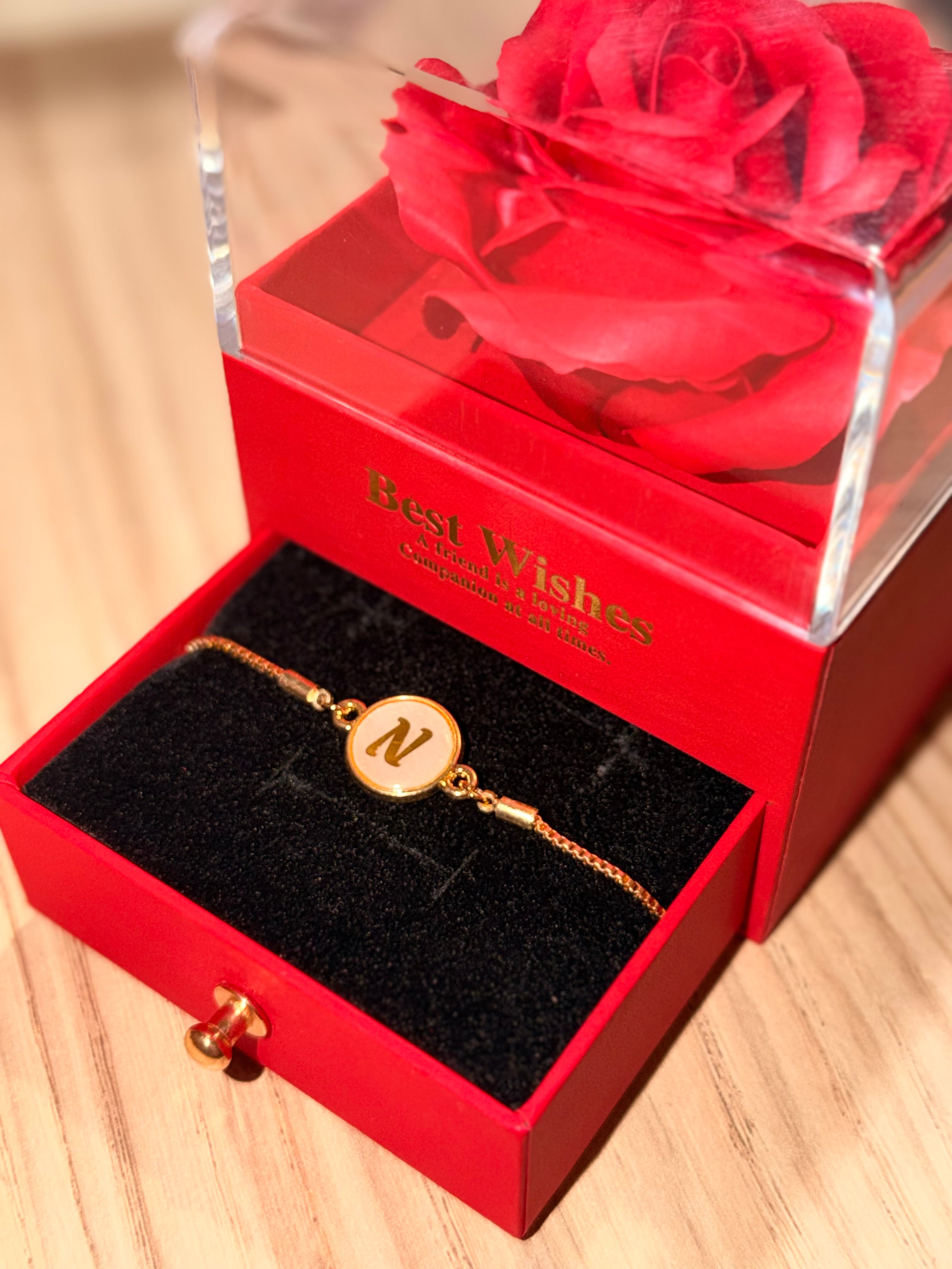 Love Box Brățară cu Inițială