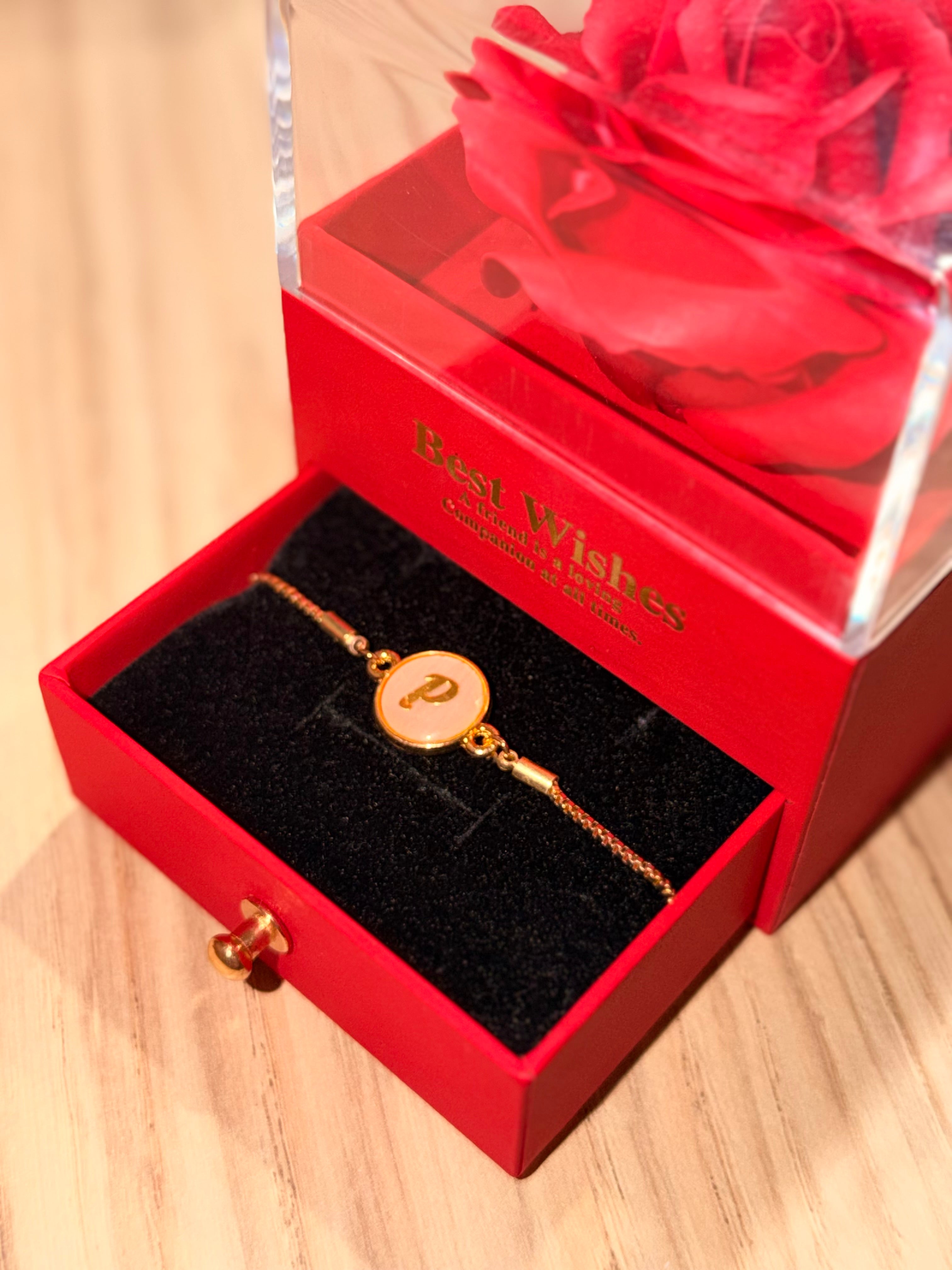 Love Box Brățară cu Inițială