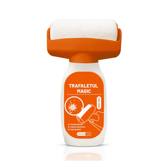Trafalet Magic cu rezervor, reutilizabil, lavabil alb, 500ml, rezistent la apă și mucegai