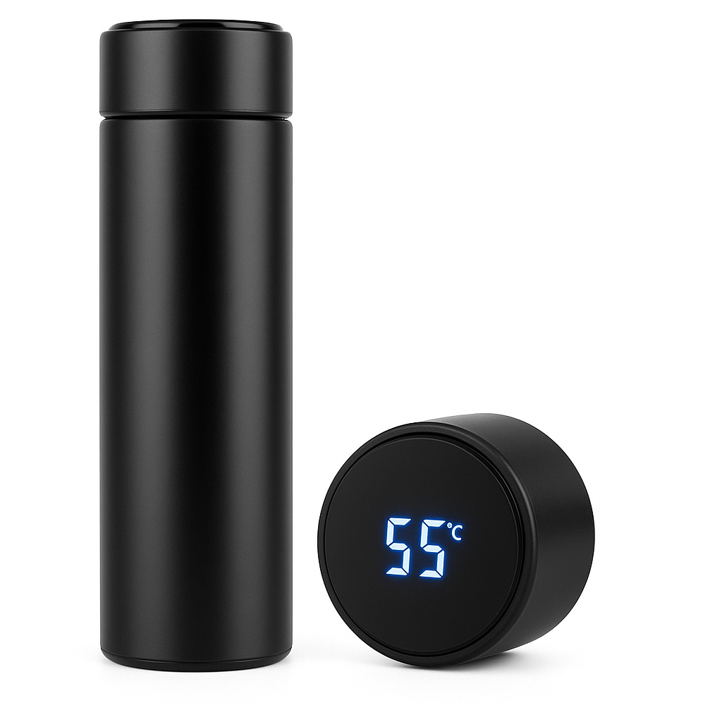 Termos Smart cu Display Led și Afișaj Temperatură